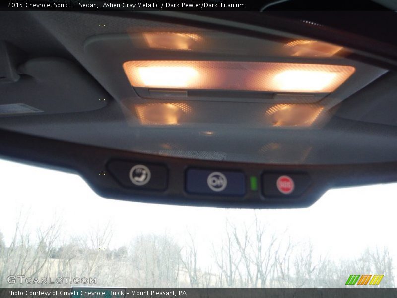 Ashen Gray Metallic / Dark Pewter/Dark Titanium 2015 Chevrolet Sonic LT Sedan
