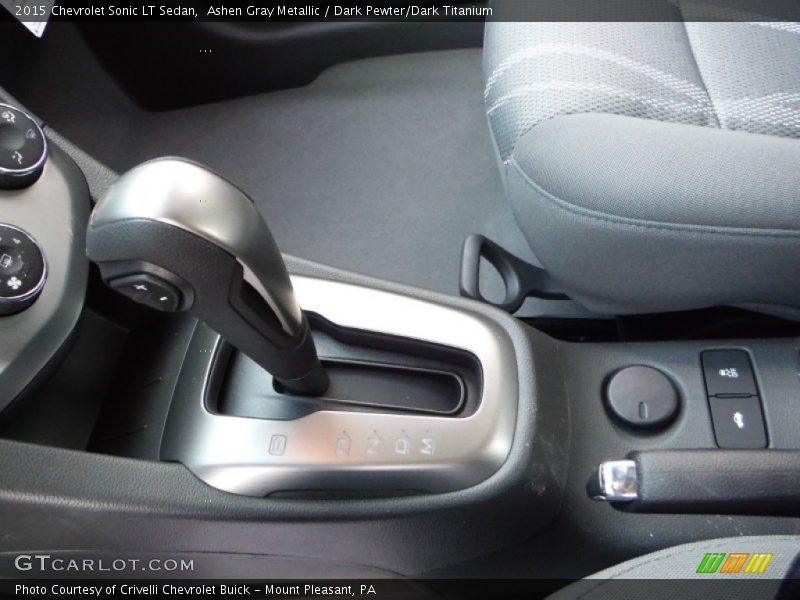Ashen Gray Metallic / Dark Pewter/Dark Titanium 2015 Chevrolet Sonic LT Sedan