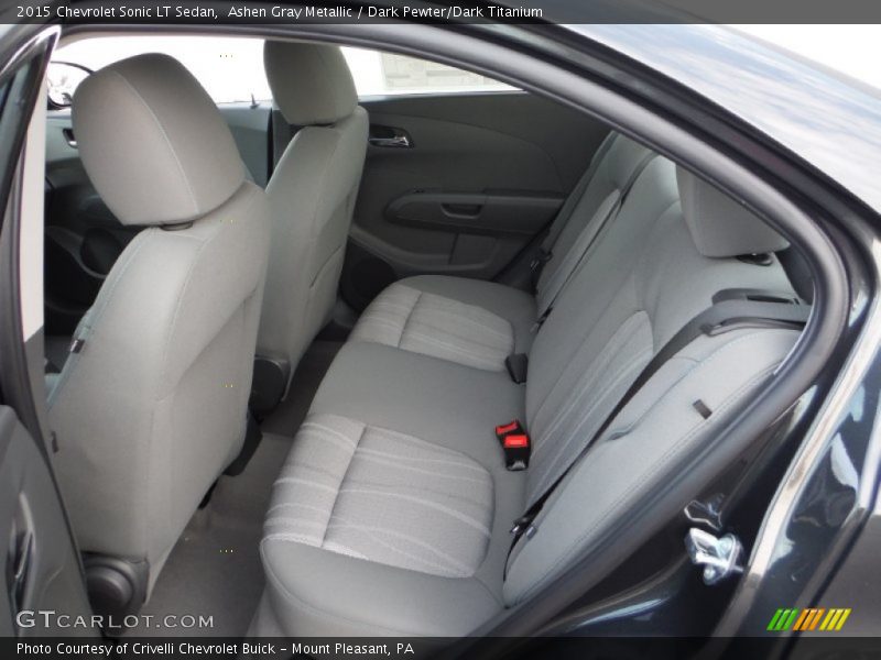 Ashen Gray Metallic / Dark Pewter/Dark Titanium 2015 Chevrolet Sonic LT Sedan