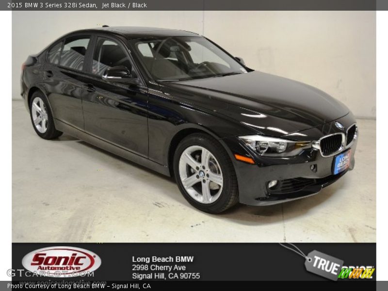 Jet Black / Black 2015 BMW 3 Series 328i Sedan