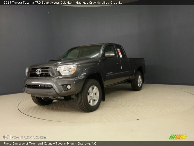 Magnetic Gray Metallic / Graphite 2015 Toyota Tacoma TRD Sport Access Cab 4x4