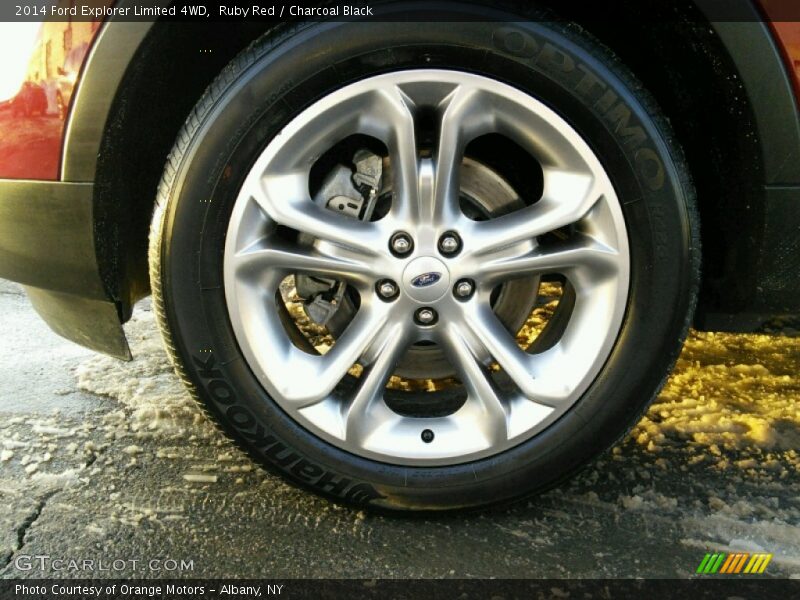 Ruby Red / Charcoal Black 2014 Ford Explorer Limited 4WD