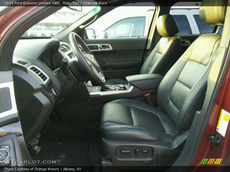Ruby Red / Charcoal Black 2014 Ford Explorer Limited 4WD