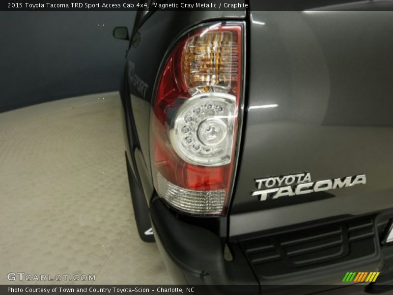 Magnetic Gray Metallic / Graphite 2015 Toyota Tacoma TRD Sport Access Cab 4x4