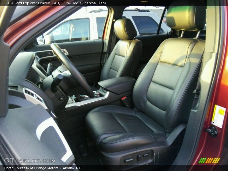 Ruby Red / Charcoal Black 2014 Ford Explorer Limited 4WD