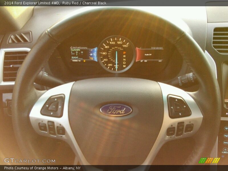 Ruby Red / Charcoal Black 2014 Ford Explorer Limited 4WD