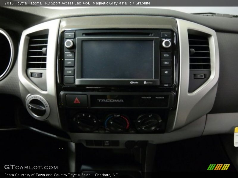 Magnetic Gray Metallic / Graphite 2015 Toyota Tacoma TRD Sport Access Cab 4x4