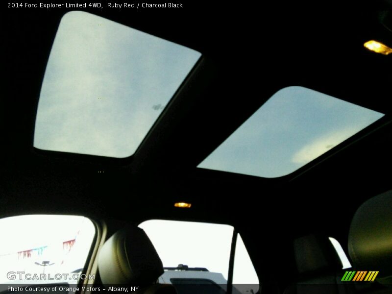 Ruby Red / Charcoal Black 2014 Ford Explorer Limited 4WD