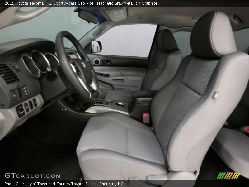 Front Seat of 2015 Tacoma TRD Sport Access Cab 4x4