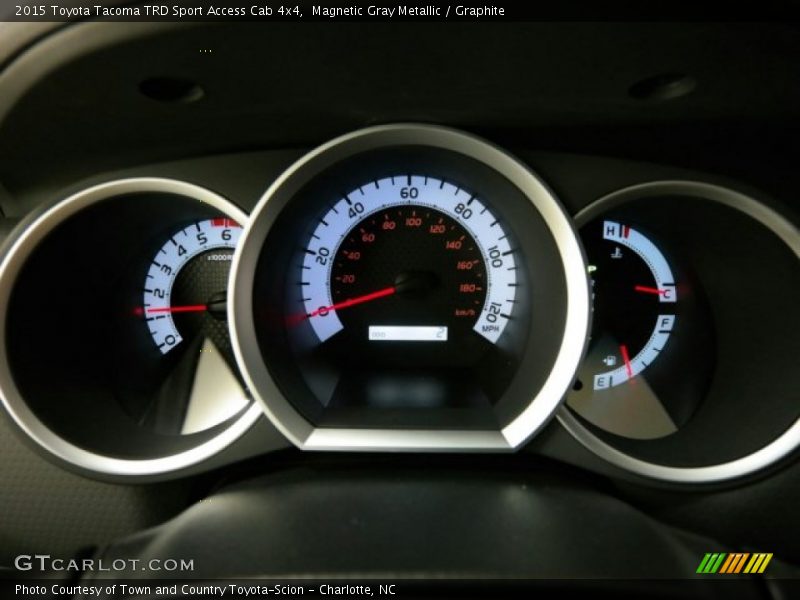  2015 Tacoma TRD Sport Access Cab 4x4 TRD Sport Access Cab 4x4 Gauges