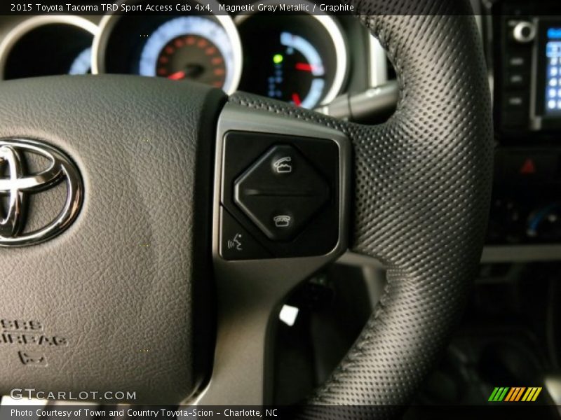 Magnetic Gray Metallic / Graphite 2015 Toyota Tacoma TRD Sport Access Cab 4x4