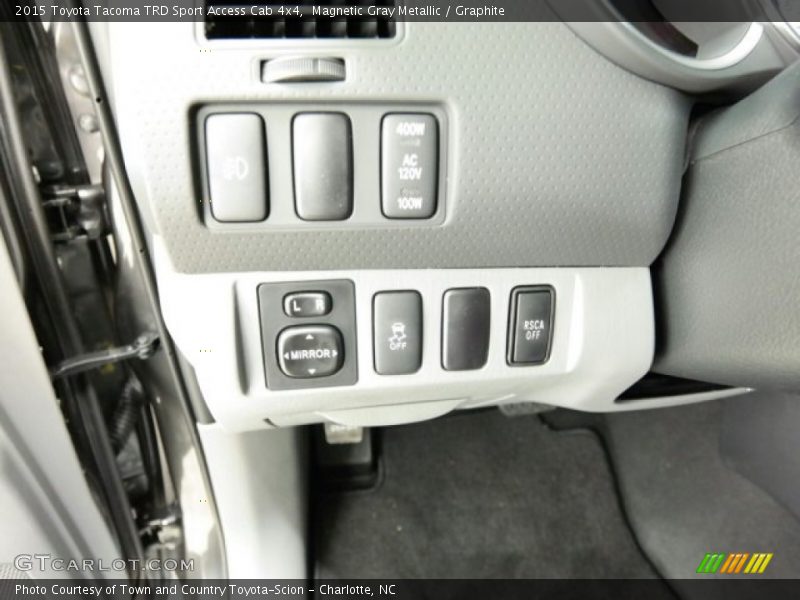 Magnetic Gray Metallic / Graphite 2015 Toyota Tacoma TRD Sport Access Cab 4x4