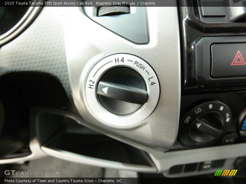 Magnetic Gray Metallic / Graphite 2015 Toyota Tacoma TRD Sport Access Cab 4x4