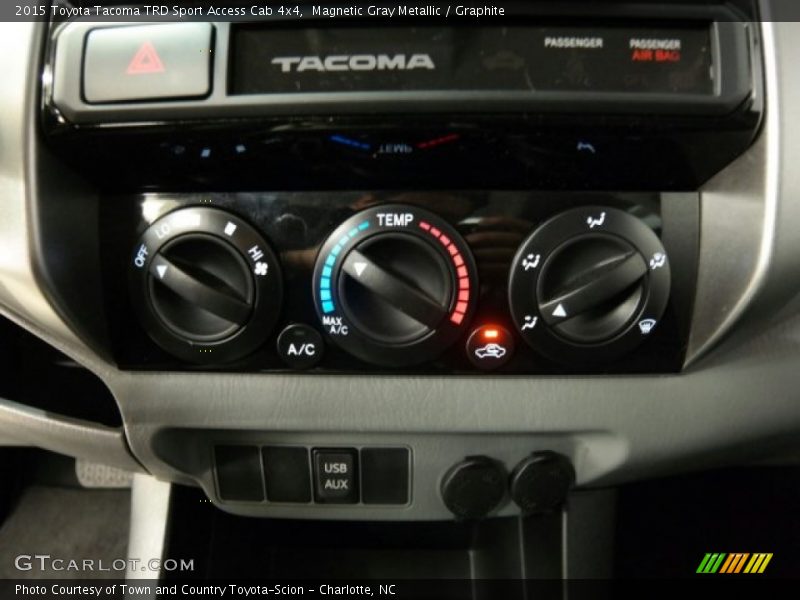 Magnetic Gray Metallic / Graphite 2015 Toyota Tacoma TRD Sport Access Cab 4x4