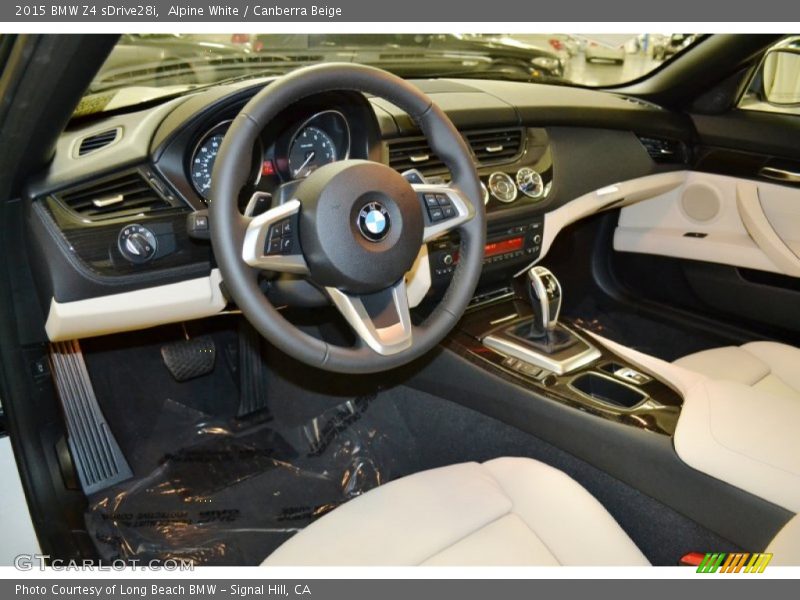 Canberra Beige Interior - 2015 Z4 sDrive28i 
