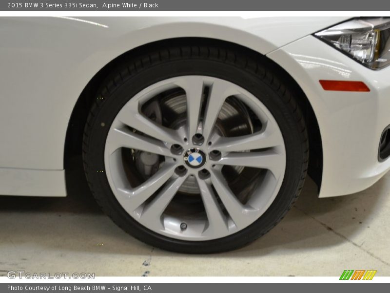 Alpine White / Black 2015 BMW 3 Series 335i Sedan