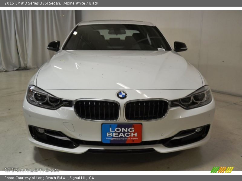 Alpine White / Black 2015 BMW 3 Series 335i Sedan