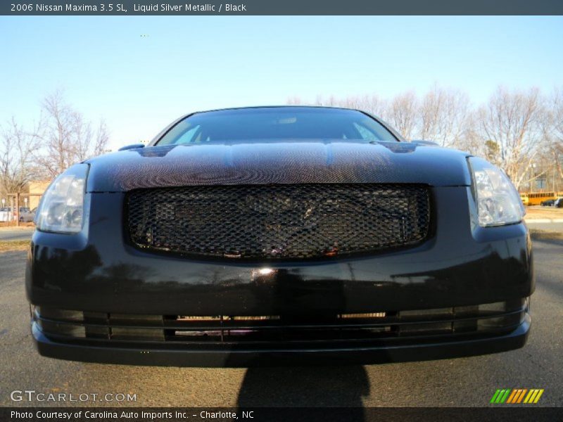 Liquid Silver Metallic / Black 2006 Nissan Maxima 3.5 SL