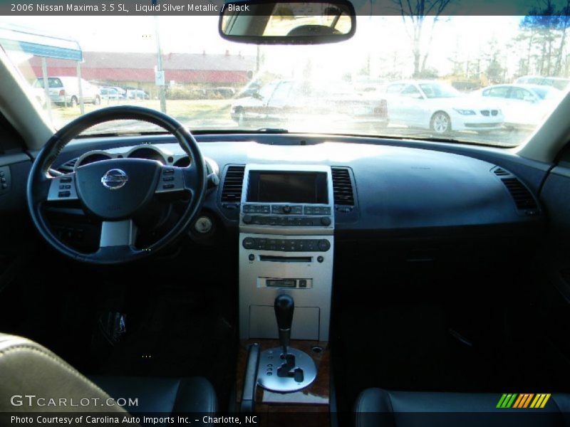 Liquid Silver Metallic / Black 2006 Nissan Maxima 3.5 SL