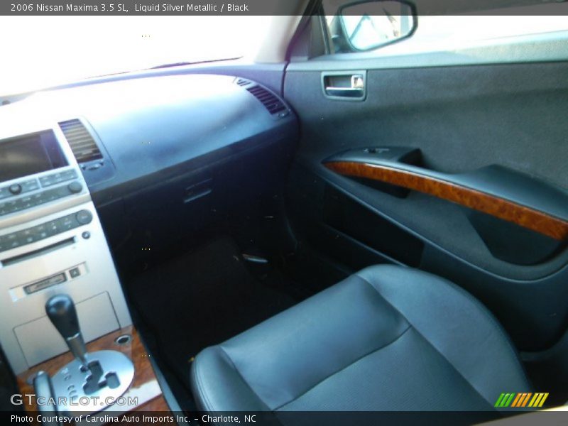 Liquid Silver Metallic / Black 2006 Nissan Maxima 3.5 SL