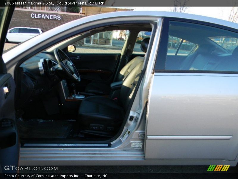 Liquid Silver Metallic / Black 2006 Nissan Maxima 3.5 SL