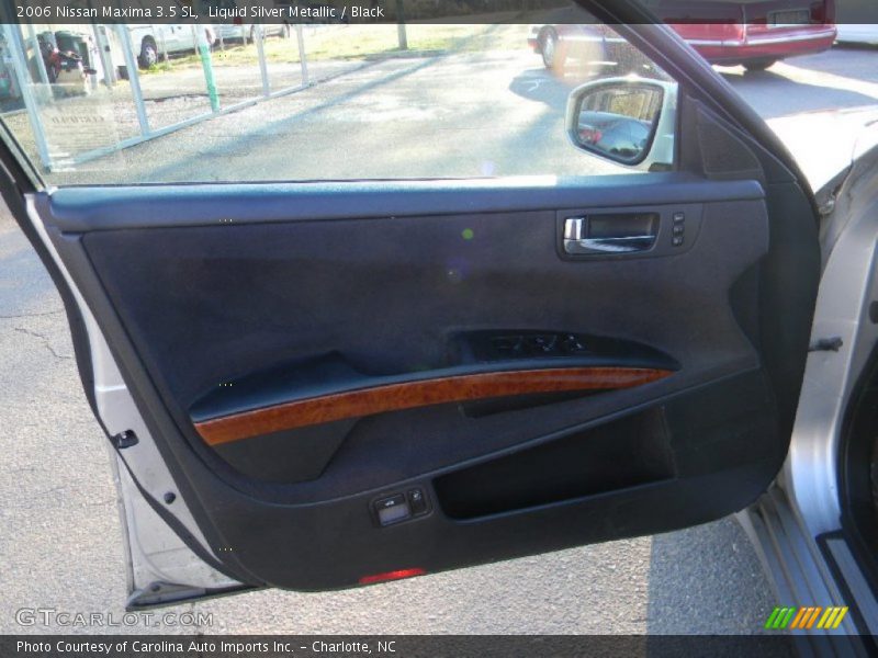 Liquid Silver Metallic / Black 2006 Nissan Maxima 3.5 SL