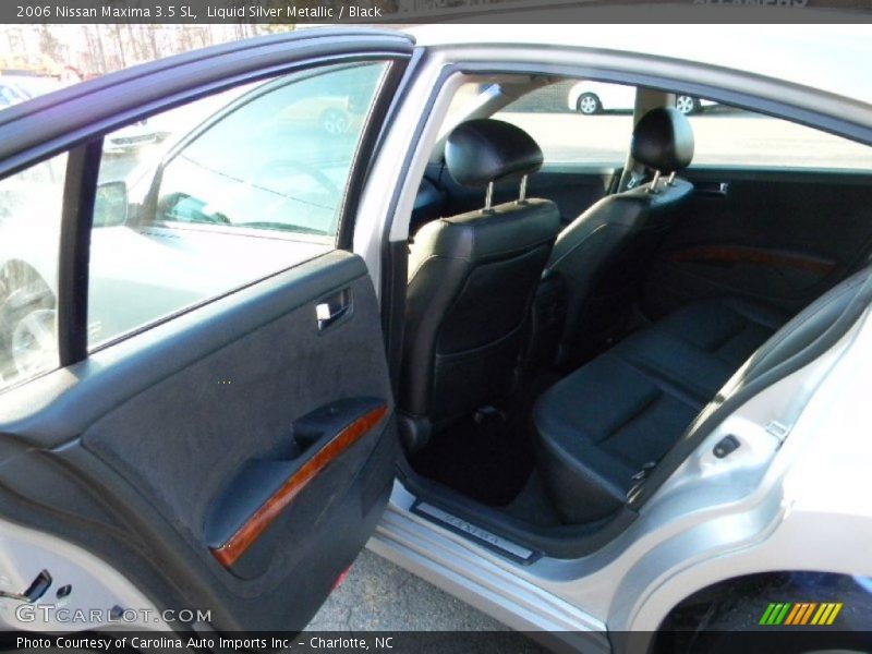 Liquid Silver Metallic / Black 2006 Nissan Maxima 3.5 SL