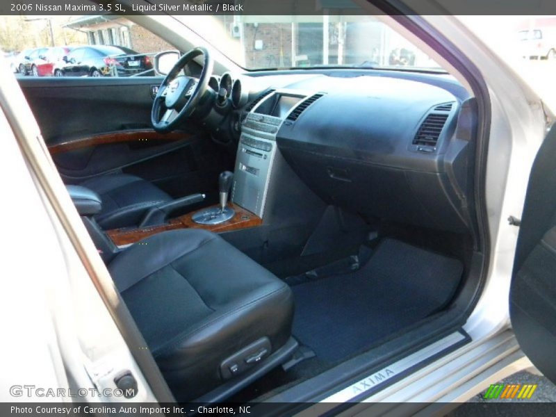 Liquid Silver Metallic / Black 2006 Nissan Maxima 3.5 SL