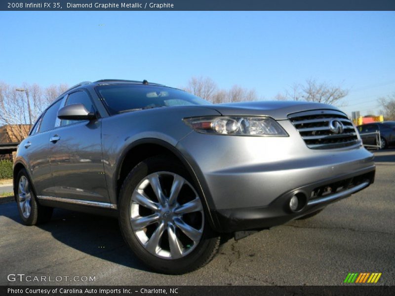 Diamond Graphite Metallic / Graphite 2008 Infiniti FX 35