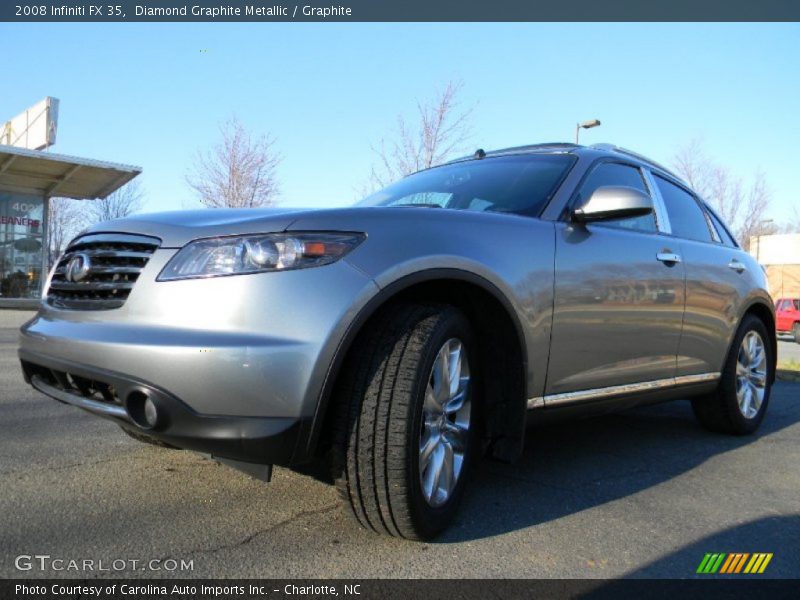 Diamond Graphite Metallic / Graphite 2008 Infiniti FX 35