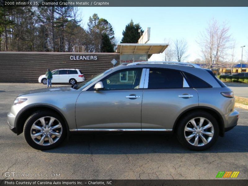 Diamond Graphite Metallic / Graphite 2008 Infiniti FX 35