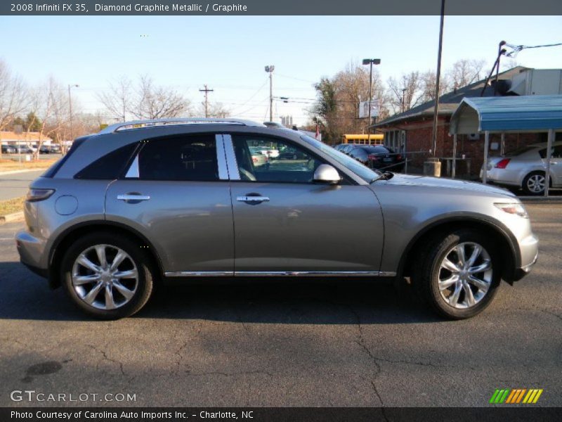 Diamond Graphite Metallic / Graphite 2008 Infiniti FX 35