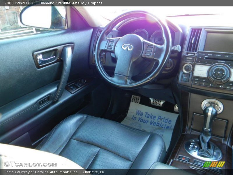 Diamond Graphite Metallic / Graphite 2008 Infiniti FX 35