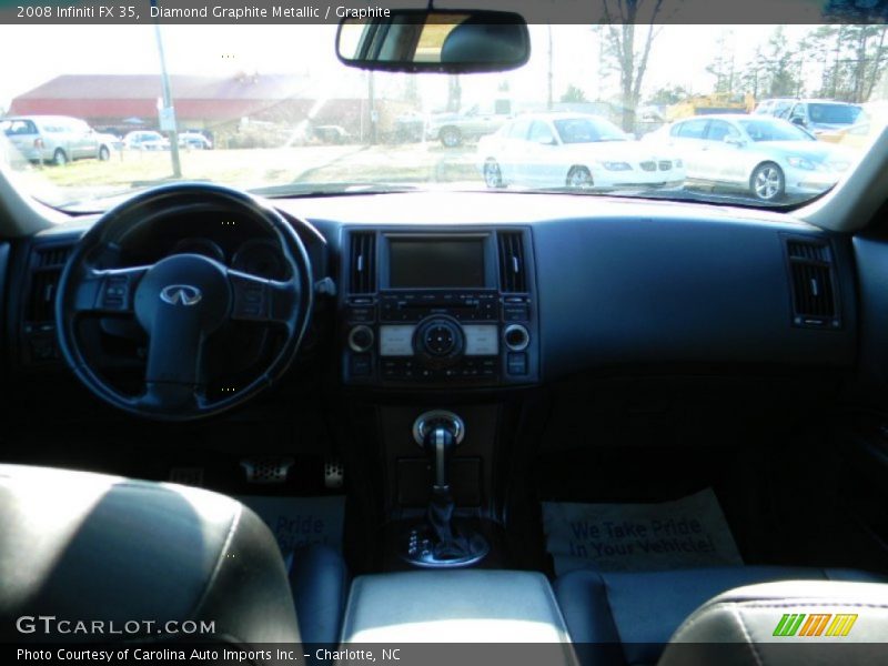 Diamond Graphite Metallic / Graphite 2008 Infiniti FX 35