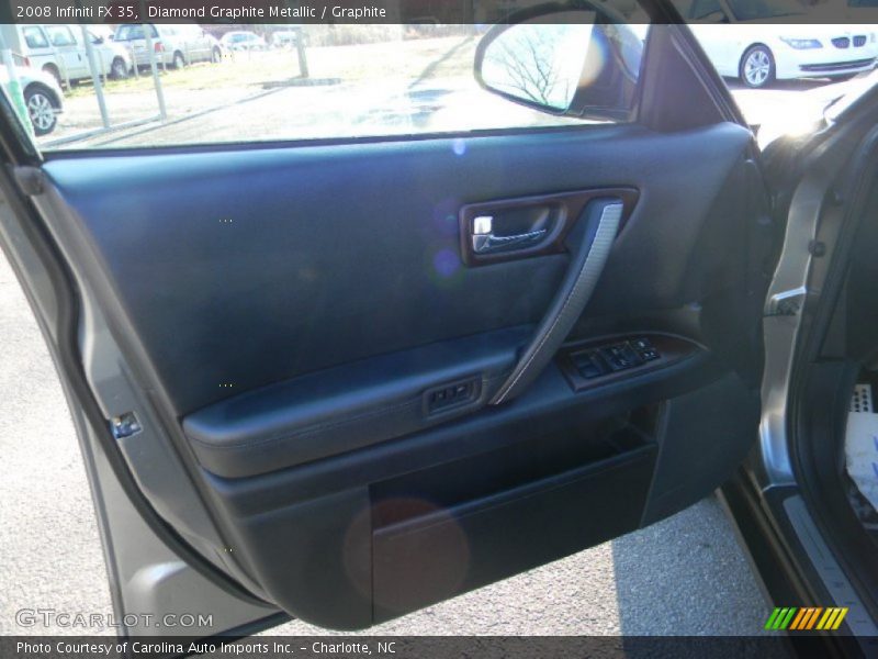 Diamond Graphite Metallic / Graphite 2008 Infiniti FX 35