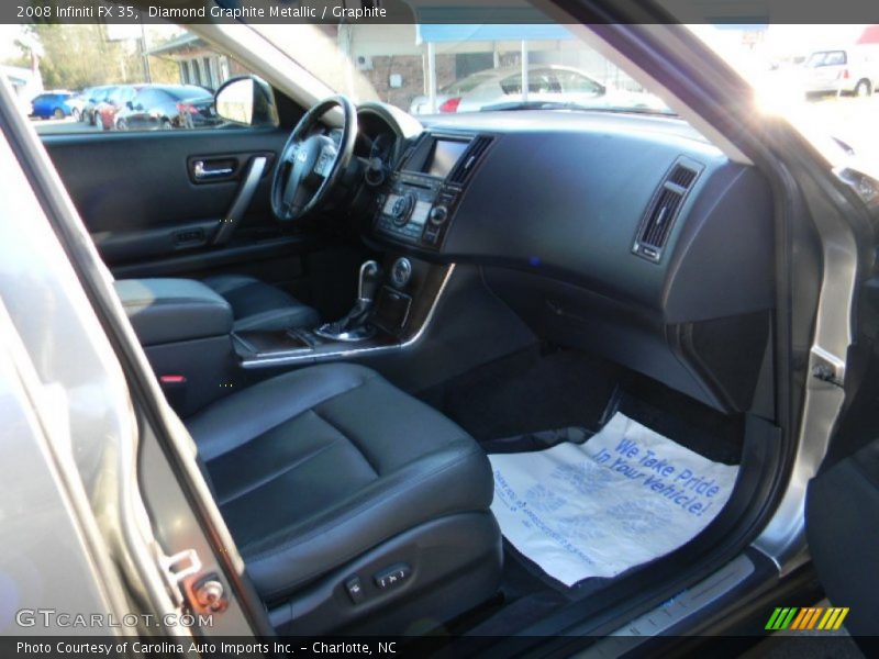 Diamond Graphite Metallic / Graphite 2008 Infiniti FX 35