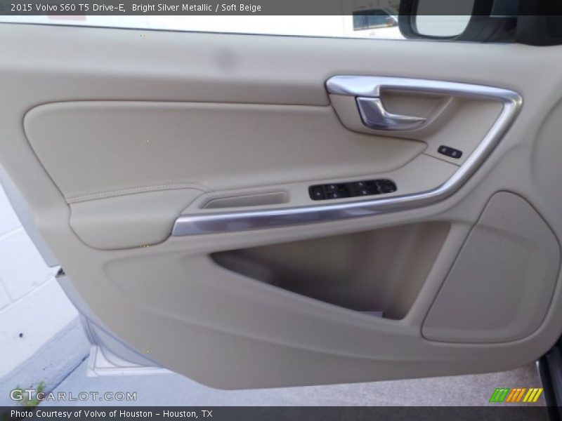 Bright Silver Metallic / Soft Beige 2015 Volvo S60 T5 Drive-E