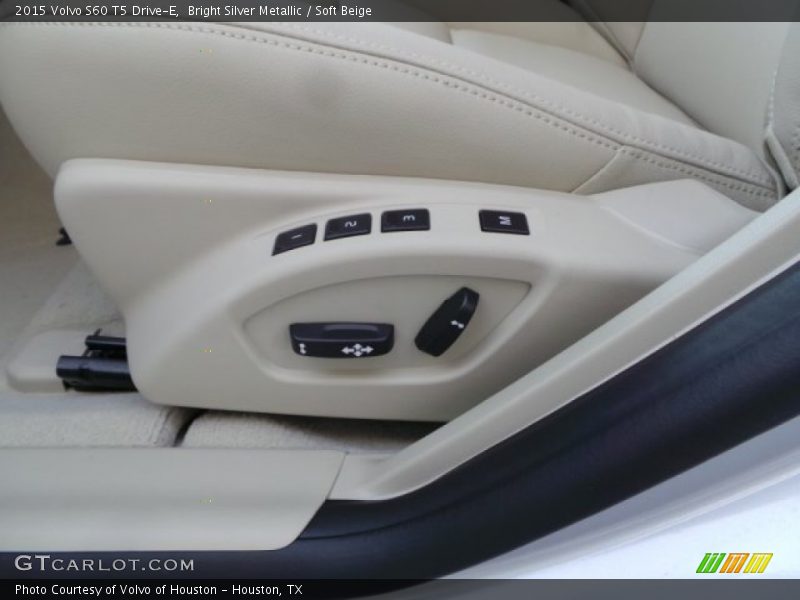 Bright Silver Metallic / Soft Beige 2015 Volvo S60 T5 Drive-E