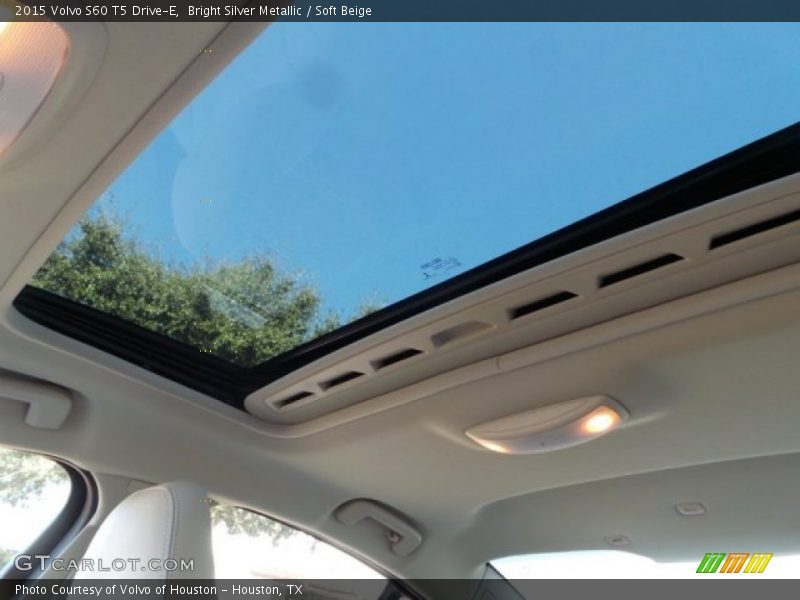 Bright Silver Metallic / Soft Beige 2015 Volvo S60 T5 Drive-E