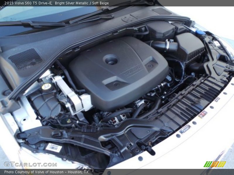 Bright Silver Metallic / Soft Beige 2015 Volvo S60 T5 Drive-E