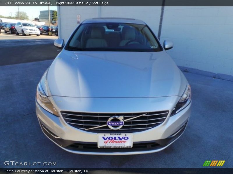 Bright Silver Metallic / Soft Beige 2015 Volvo S60 T5 Drive-E