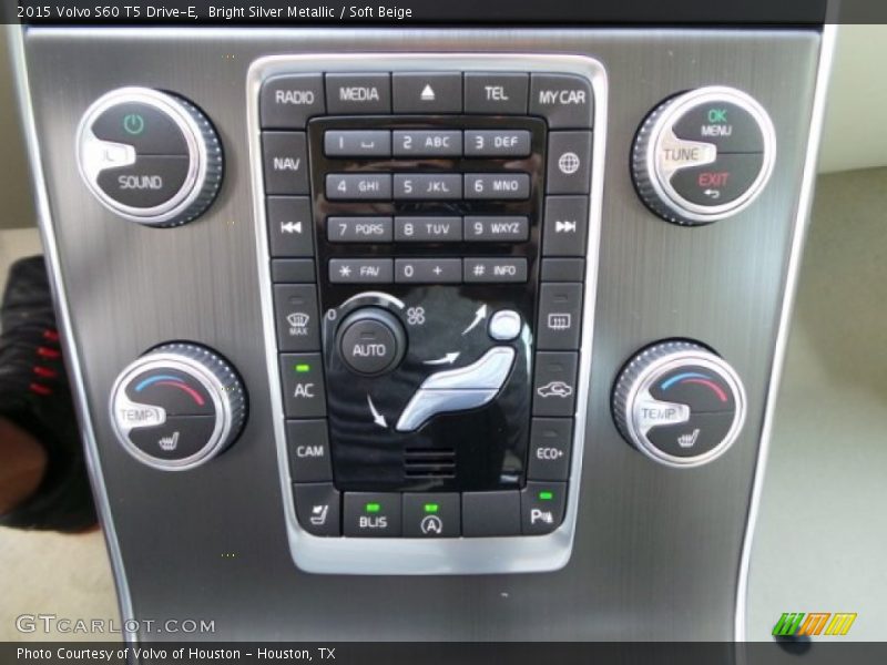 Bright Silver Metallic / Soft Beige 2015 Volvo S60 T5 Drive-E