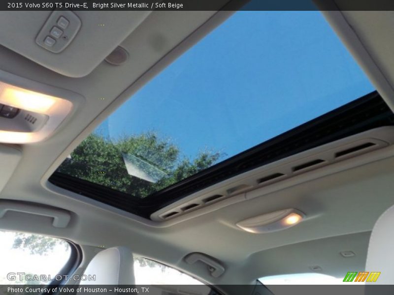 Bright Silver Metallic / Soft Beige 2015 Volvo S60 T5 Drive-E