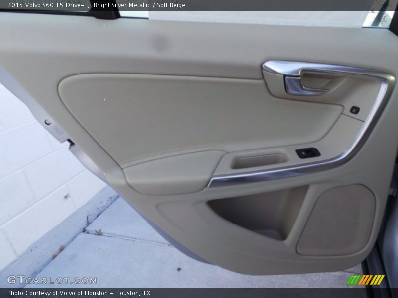 Bright Silver Metallic / Soft Beige 2015 Volvo S60 T5 Drive-E