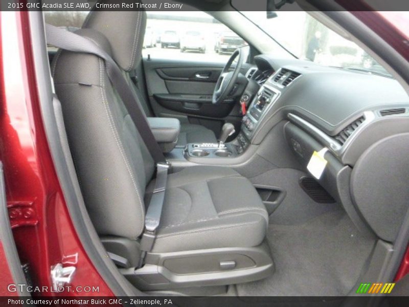 Crimson Red Tincoat / Ebony 2015 GMC Acadia SLE AWD