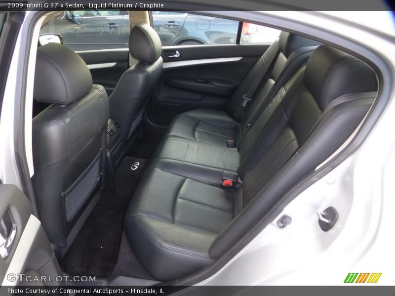 Liquid Platinum / Graphite 2009 Infiniti G 37 x Sedan