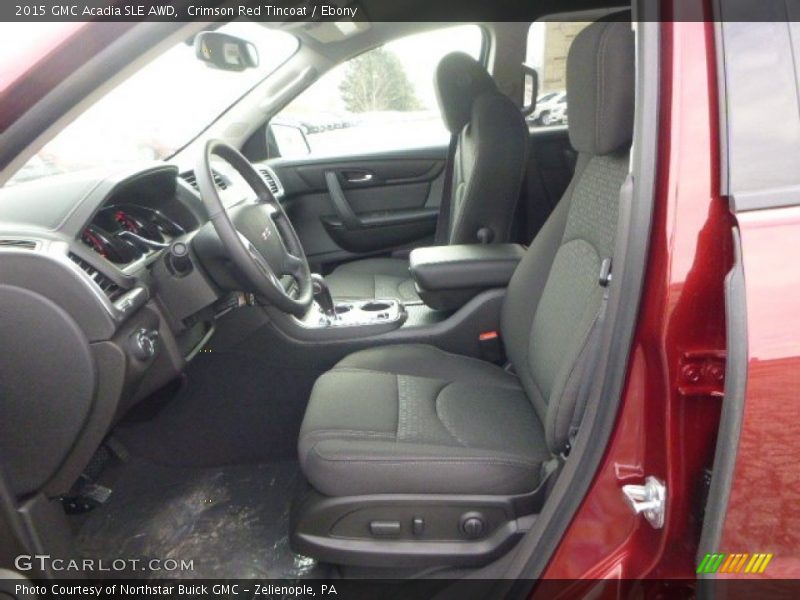 Crimson Red Tincoat / Ebony 2015 GMC Acadia SLE AWD