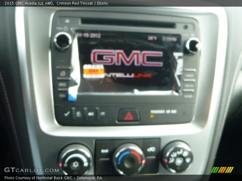 Crimson Red Tincoat / Ebony 2015 GMC Acadia SLE AWD