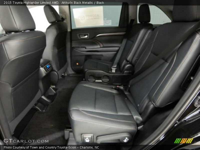 Attitude Black Metallic / Black 2015 Toyota Highlander Limited AWD