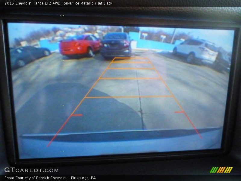 Silver Ice Metallic / Jet Black 2015 Chevrolet Tahoe LTZ 4WD